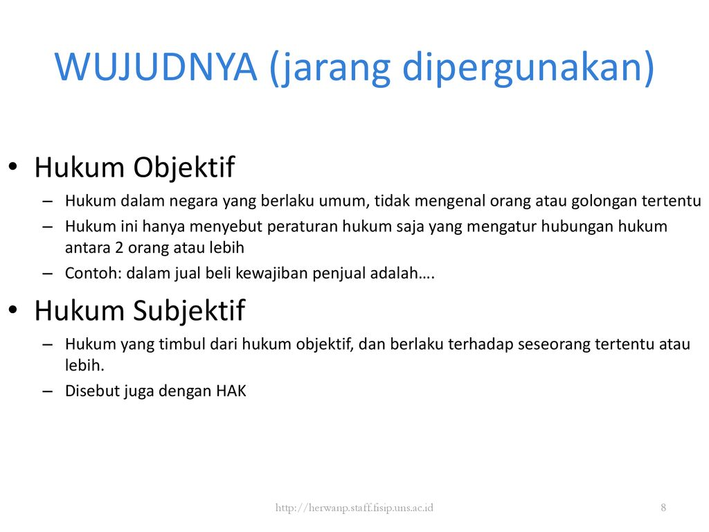 Hukum Subjektif: Hak dan Kewajiban Individu dalam Kerangka Hukum Objektif