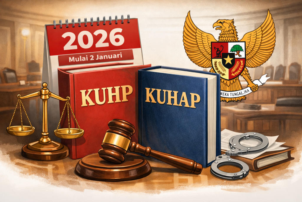 Indonesia Lepas dari KUHP Belanda Era Baru Hukum 2026