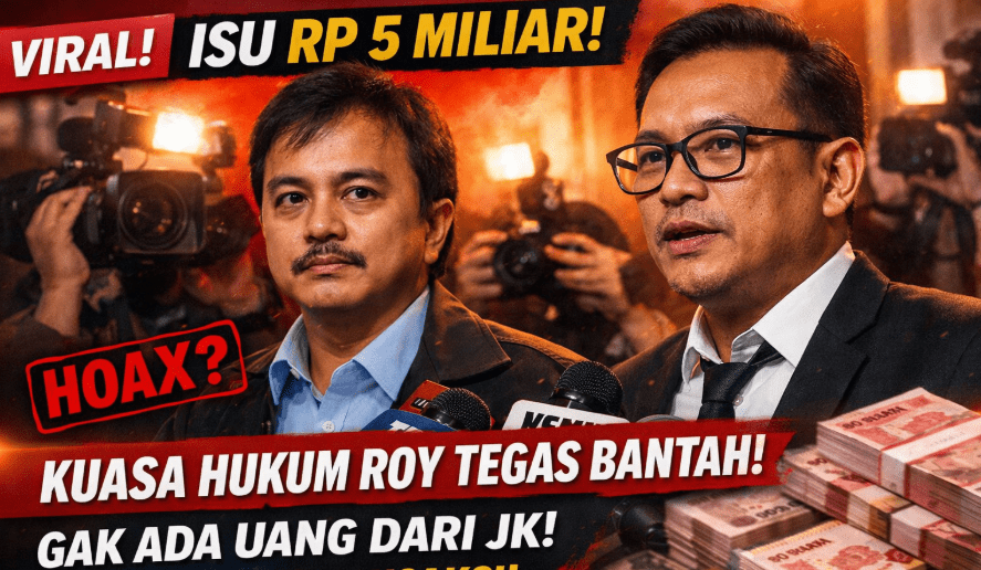 Isu Rp 5 M Makin Panas! Kuasa Hukum Roy Speak Up: “Itu Nggak Pernah Terjadi”