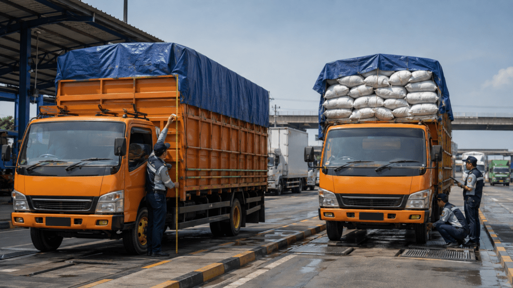 Perbedaan over dimension dan over load dalam kebijakan Zero ODOL