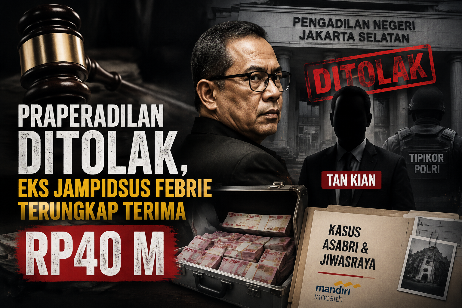 Praperadilan Ditolak, Eks Jampidsus Febrie Terungkap Terima Rp40 M 6 image Seputar Hukum Indonesia